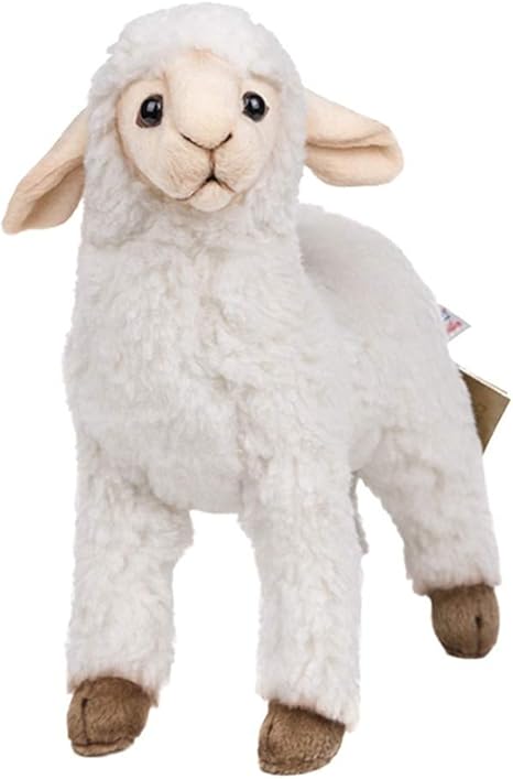 Naughty baby Simulación Animal De Peluche De Juguete Ovejas Muñeca Muñeca Muñeca Bebé Niña Muñeca Regalo Enviar Novia Accesorios De Tiro Oveja Blanca: Amazon.es: Bebé