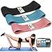 Shape Bod Fabric Resistance Band Set of 3 Bands for Exercising Your Hip, Booty, Legs - Ideal for Workout or a Stretch at Gym, Home and Travel - Carry Case with Fitness Program Included.