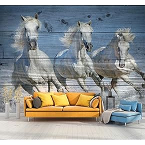 Wall Mural Horse Removable Wallpaper Wall Sticker for Bedroom Living Room - 66x96 inches