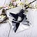 DEEKA 2 Pack Hair Clip Hair Bows Fringe Clip for Little Girls - Solid Navy Blue