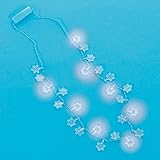 Snowflake Light-Up Necklace | Christmas Accessory