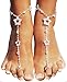 Bienvenu 2 PCS Beach Anklet Chain Bracelet Barefoot Sandals Wedding Foot Jewelry