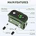 Tocode Waterproof Dog Training Collar with Remote Rechargeable Dog Bark Collar with Beep Vibration Electric Shock Safe Modes Fit for All Sizes Dogs