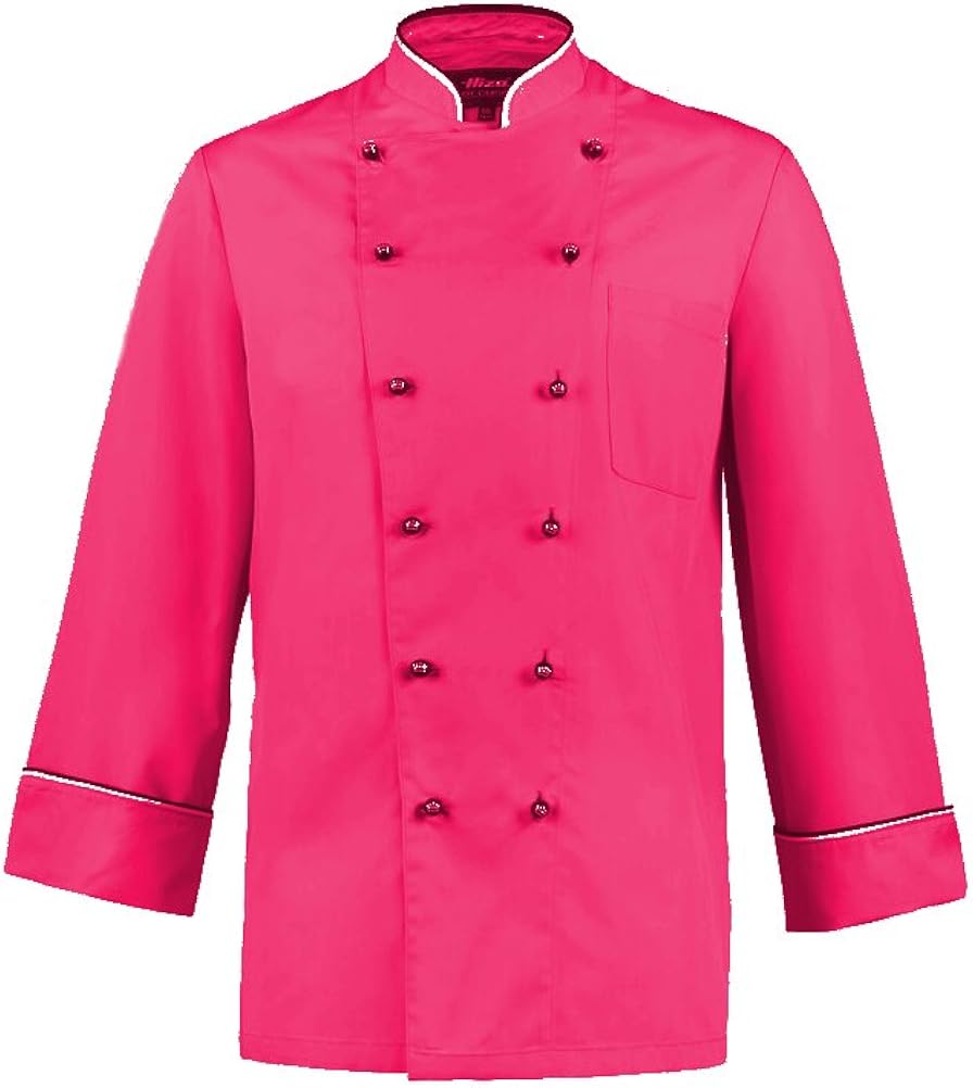Modern Pink Chef Coat At Linda Lara Blog