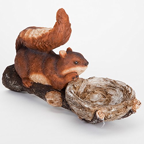 Bits And Pieces Squirrel Branch Tree Hugger Bird Feeder