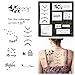 Tattify Assorted Bird Themed Temporary Tattoos - Fowl Play (Set of 16 Tattoos - 2 of each Style) - Individual Styles Available and Fashionable Temporary Tattoos