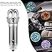 FARSIC Car Air Purifier, Car Air Freshener and Ionic Air Purifier | Remove Dust, Pollen, Smoke and Bad Odors - Available for Your Auto or RV (Silver)