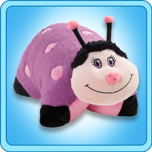 My Pillow Pet Lady Bug Small Pink And Purple Desertcart Morocco