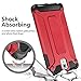 WOLLONY Galaxy Note 3 Case, Rugged Hybrid Dual Layer Hard Shell Armor Protective Back Case Shockproof Cover for Galaxy Note 3 Case - Slim Fit - Heavy Duty - Impact Resistant Bumper(Red)