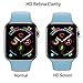 SNSIR Screen Protector 42mm for Apple watch Series 3/2/1 [2 Pack] [Tempered Glass] Full Coverage Protective Foil 9H 2.5D (Black 42mm)
