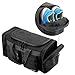 Gonex 45L Travel Duffel Bag Gym Bag Sports Duffle Bag Weekender Bag Luggage Duffel for Men Women for Hiking Camping Travelling Cycling with Multi-Pockets Black