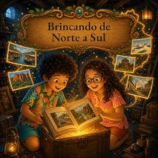 Livro Brincando de Norte a Sul: Uma aventura pelas brincadeiras e tradições do Brasil (Coleção Brincando por aí Livro 2)
