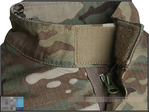 ATAIRSOFT Tactical Airsoft Kids Children BDU Hunting Combat Costume Uniform Shirt & Pants Suit Multicam MC (7Y) - Thumbnail 5