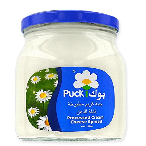Puck pure and natural cheese cream spread, 500 gram (pa…
