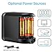 Auto & Safety Features Electric Pencil Sharpener, Heavy-duty Helical Blade, Variable Sharpness Control for No. 2 And Colored Pencils, USB or AC or 4 AA Batteries Operated in Classroom Office Home