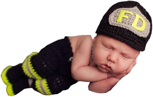 baby fireman hat