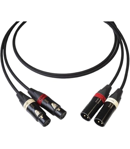 Amazon.com: BJC Star Quad XLR Cables, Canare L-4E6S with Neutrik