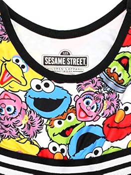 sesame street smocked dress