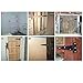 TamBee Shed Door Hinges T-Strap Gate Hinges Barn Door Hinges Outdoor Heavy Duty Hinge Wrought Hardware for Wooden Fences(8Inch 4PCS)