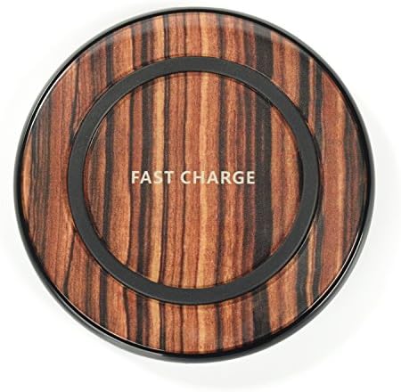 YIVVIN Wireless Fast Charger 10W Qi Standard Wireless Charging Pad for iPhone 8 / 8 Plus, iPhone X, Nexus 5 / 6 / 7, Fast-Charging for Galaxy S8/ S8 plus/ S7 / S7 edge / Note 8 / Note 5