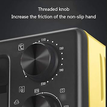 Amazon.com: 32L Mini horno cocina parrilla con temporizador ...