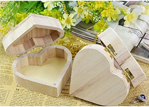 JUDISS Storage Box Wooden Box Jewelry Organizer Storage Necklace Earrings Ring Case