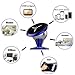 Fosman™ Universal Magnetic Car Mount Holder for iPhone Samsung Sat Nav Mini Tablets (42mm Tri Blue)