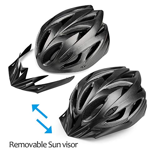 MOKFIRE Bike Helmet CPSC Certified with Detachable Visor, Mountain & Road Bicycle Helmets Adjustable for Adult Men and… - Image 4