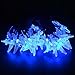 LUCKLED Original Starfish Solar String Lights, 20ft 30 LED Fairy Christmas Lights Halloween Lights Halloween Decorative Lighting for Garden, Home, Patio, Party and Holiday Decorations [Blue]