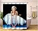 Shower curtains for bathroom Marilyn Monroe 72X72 inches Old Look Home Textile European Style Bathroom Decoration Decor Peculiar Design Hand Drawing Effect Fabric Shower Curtains with 12 Hooks