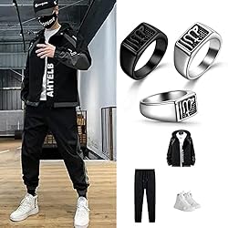 Hipunk Men Islam Muslim Allah God Ring - Stainless