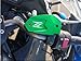 CNC Aluminum Oil Cup Front Brake Fluid Reservoir Cap Cover For Kawasaki Z900 Z800 Z650 ER6N ER6F Versys 650 Ninja 650 (Green)