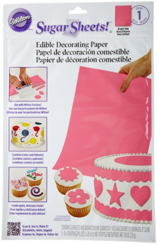 Wilton Sugar Sheet, Bright Pink