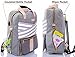 Baby Diaper Bag Backpack Slonser Large Designer Multi-Function Maternity Nappy Tote Bag Organizer Waterproof Travel Nursing Purse for Women Mom Dad Girl Unisex with Changing Pad Insulated Pocket Gray
