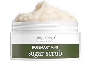 Deep Steep Sugar Scrub, 8 Ounce (Rosemary Mint)