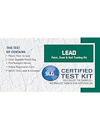 Lead Test Kit en la pintura, polvo, o el piso 5pk (5 Bus. Días) Schneider Labs