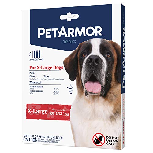 PetArmor for Dogs, Flea and Tick Treatment for Extra Large Dogs (89132