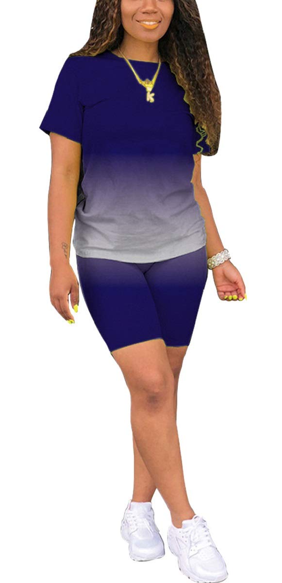 DvaeMalligo Solid Two-Piece Women's Casual