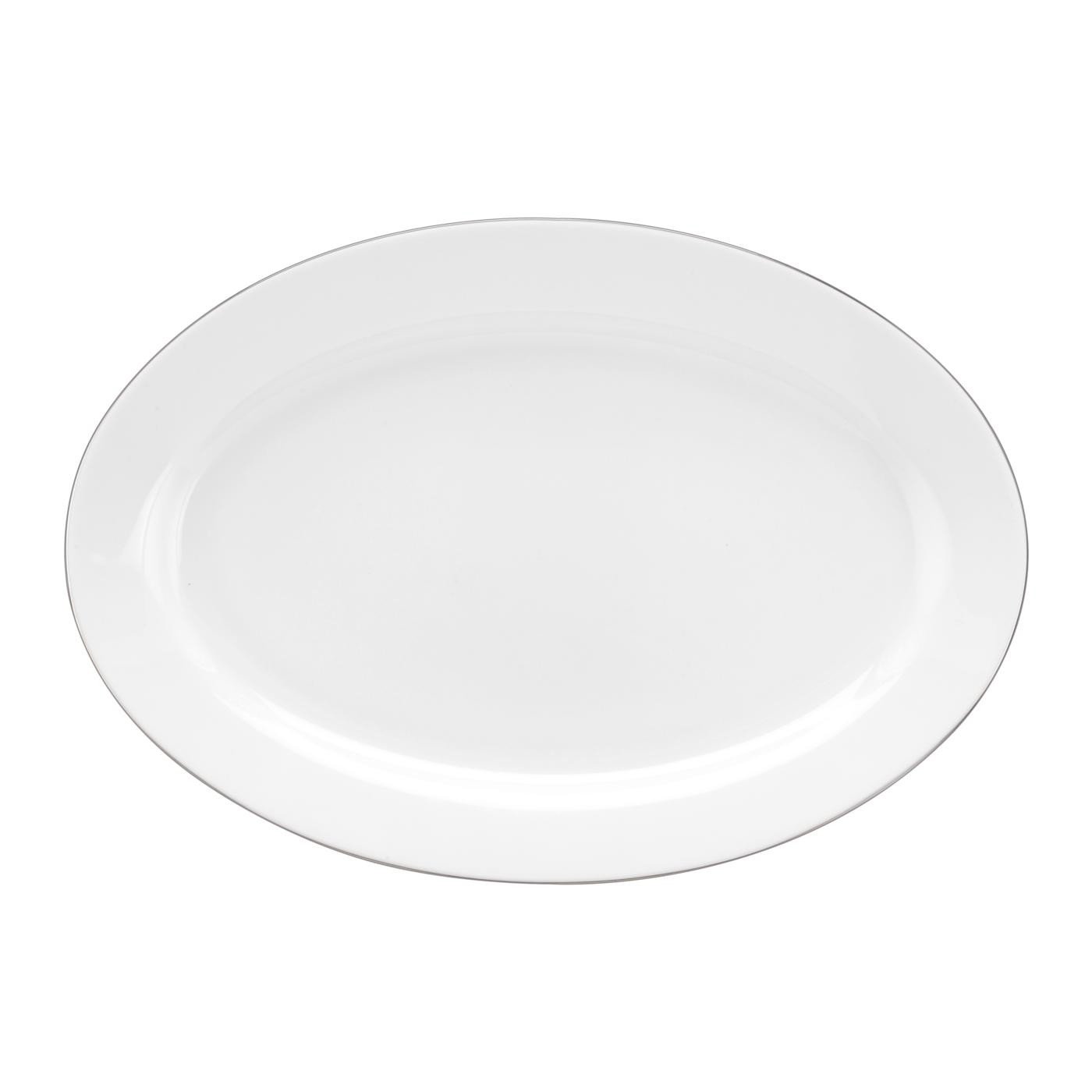 Portmeirion Royal Worcester Serendipity Platinum Oval Platter