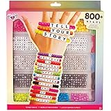 Tell Your Story Alphabet Bead Case Bracelet Making Kit (800+ Set)