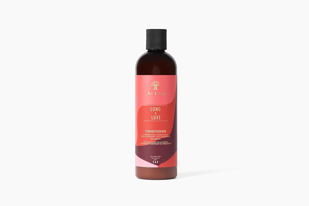 As I Am Long & Luxe Moisturizing Conditioner for Natural Hair Growth 12oz