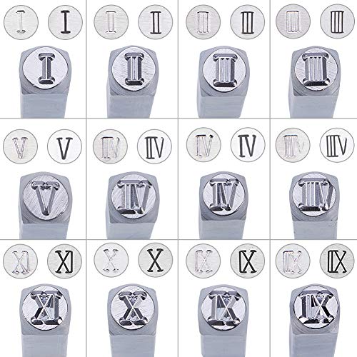 2 PandaHall+Numerals+Stamping+Jewelry+Leather