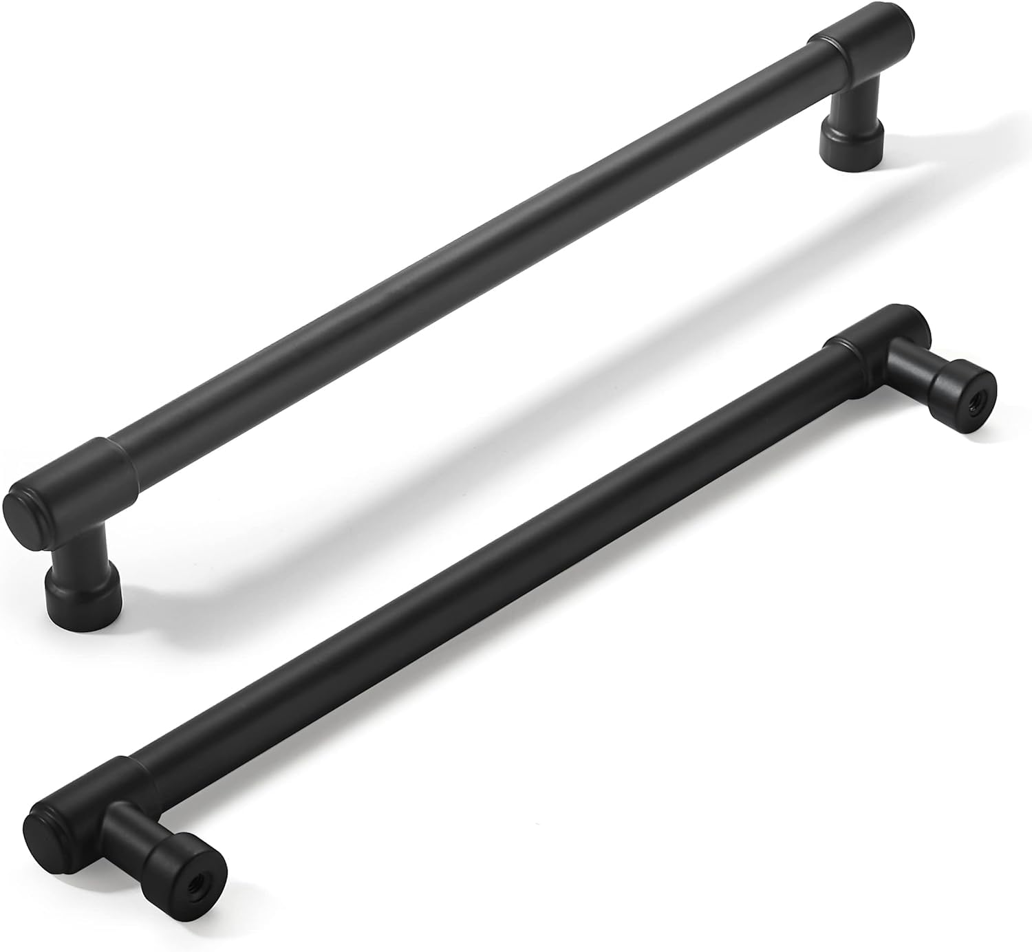 khtumeware 6 Pack Matte Black Cabinet Pulls 10