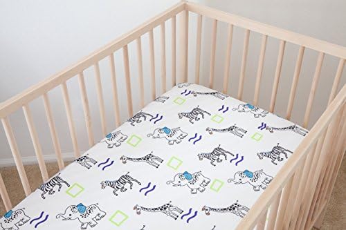 100% Satin Double Pack Luxury Fitted Crib Sheets for Boys and Girls- Two Satin Sheets Fits Standard Crib Mattresses