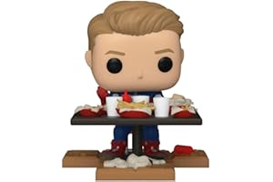 Funko Pop! Deluxe Marvel: Avengers Victory Shawarma Series - Captain America, Amazon Exclusive, Figure 4 of 6