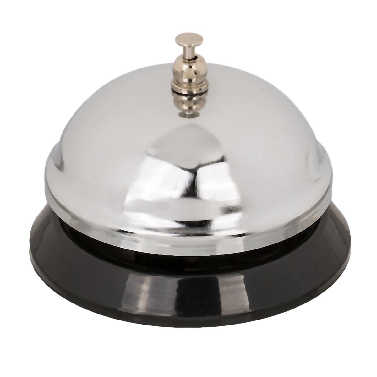 Out of the blue Table Bell, Hotel Reception, Silver Black, One Size