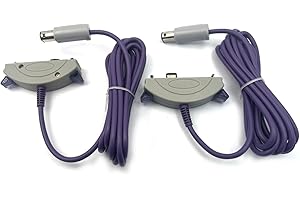 FainWan 2pcs Compatible with Nin-tendo Gameboy Advance to Gamecube Link Cable Game Boy Advance Adapter New
