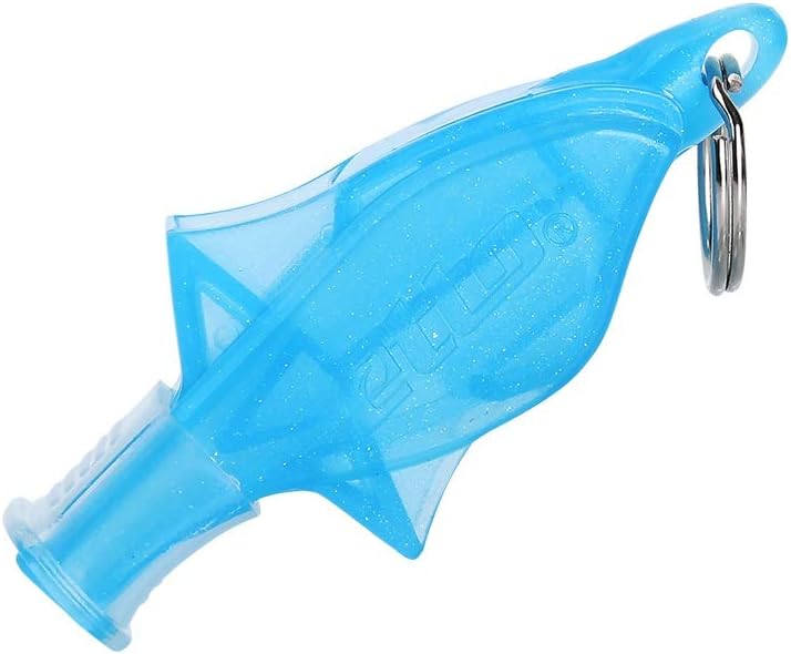 Fengkuo Nuclear-free High-frequency Whistle Outdoor Sports Coach Competition Referee Dolphins Whistle Multi-purpose universal (Color : Blue)