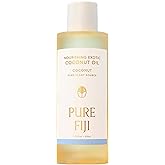 PURE FIJI Nourishing Exotic Coconut Oil 7.77 oz / 230 ml – Hydrating Body Oil, Moisturizing, Lightweight, Natural, Tropical Skincare, Multipurpose Use, Coconut Oil (7.77 oz, Coconut)