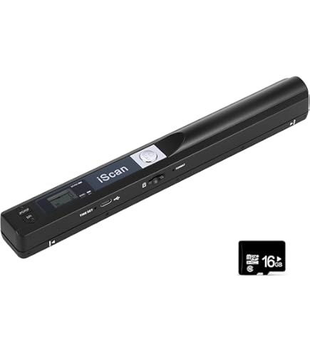VEVOR Draagbare Boeken Scanner - Documentenscanner- Simpel Je Boek Inscannen Compact Lichtgewicht A4 2592 X 1944